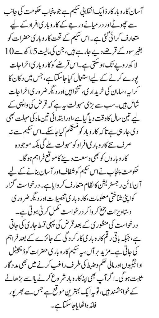 Pro Tips for Starting a Small Business in Punjab through Asaan Karobar Card 2025