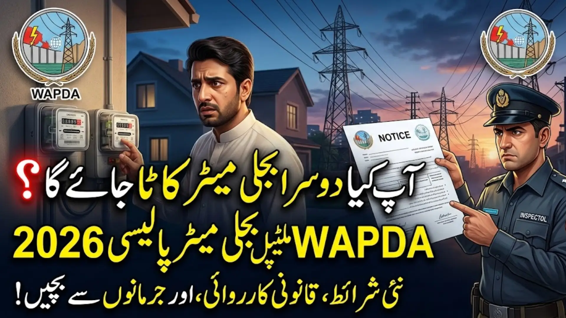 WAPDA Multiple Electricity Meters Policy 2026 – Complete Guide to Rules, Eligibility, and Second Meter Installation in Pakistan