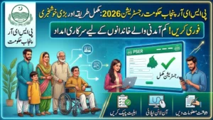 PSER Punjab Gov PK Registration 2026 – Complete Online Application, Eligibility Check & Ramzan Program Guide