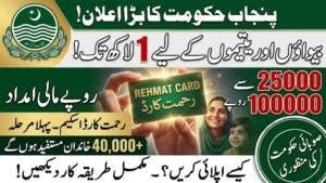 Rehmat Card Scheme Punjab: Financial Assistance Program for Widows and Orphaned Children