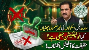 Sindh School Holidays Extension News 2026: Minister Rejects Fake Notification Circulating Online