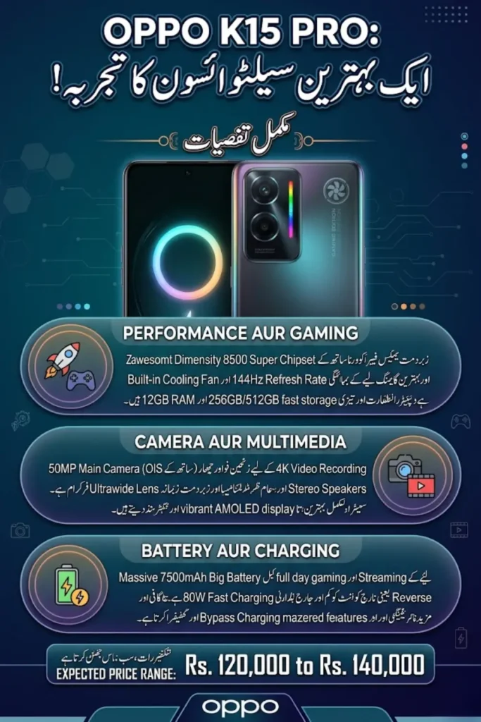Oppo K15 Pro Price in Pakistan, Specifications, and Features – Complete Review of Oppo K15 Pro